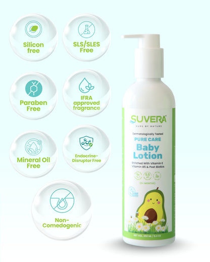 Suvera PureCare Baby Lotion - 250 ml