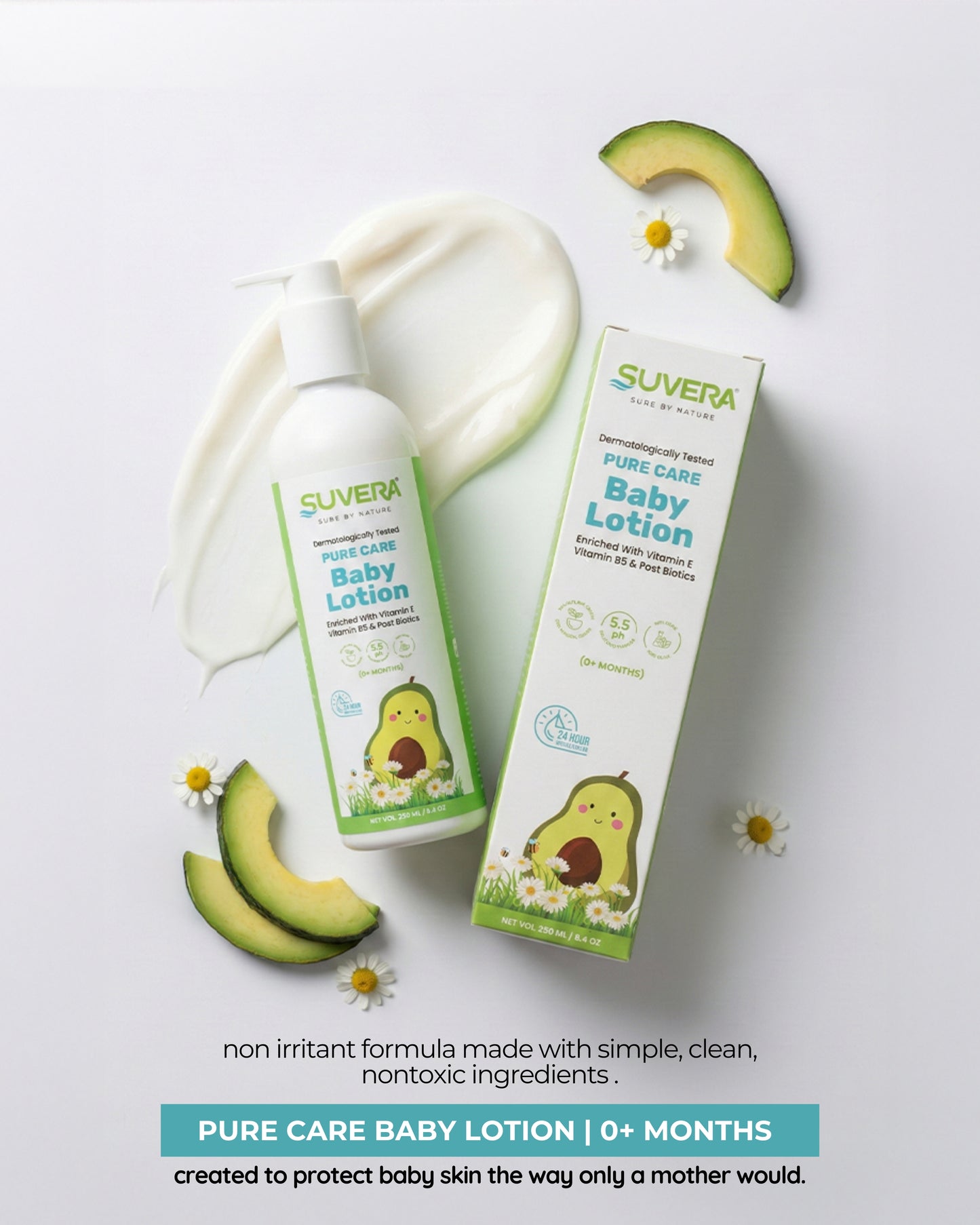 Suvera PureCare Baby Lotion - 250 ml